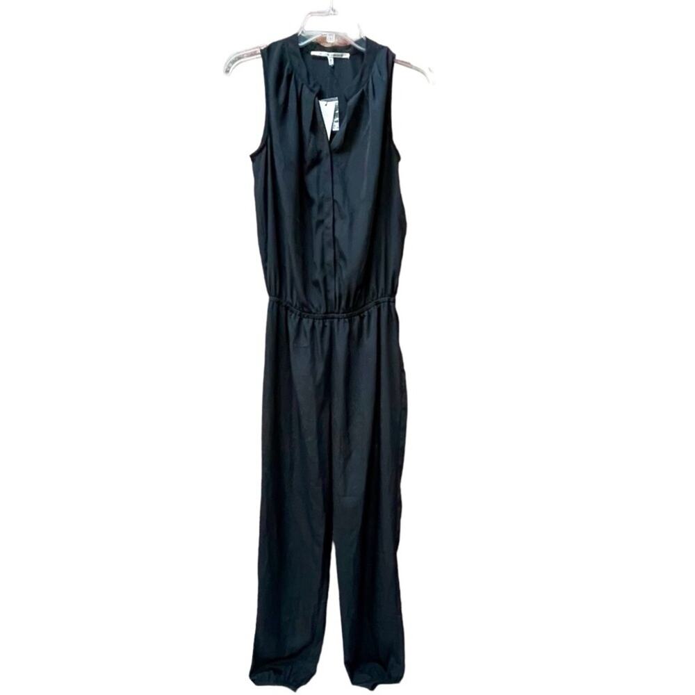 Collective Concepts Jumpsuit Workwear Sleeveless Black Small